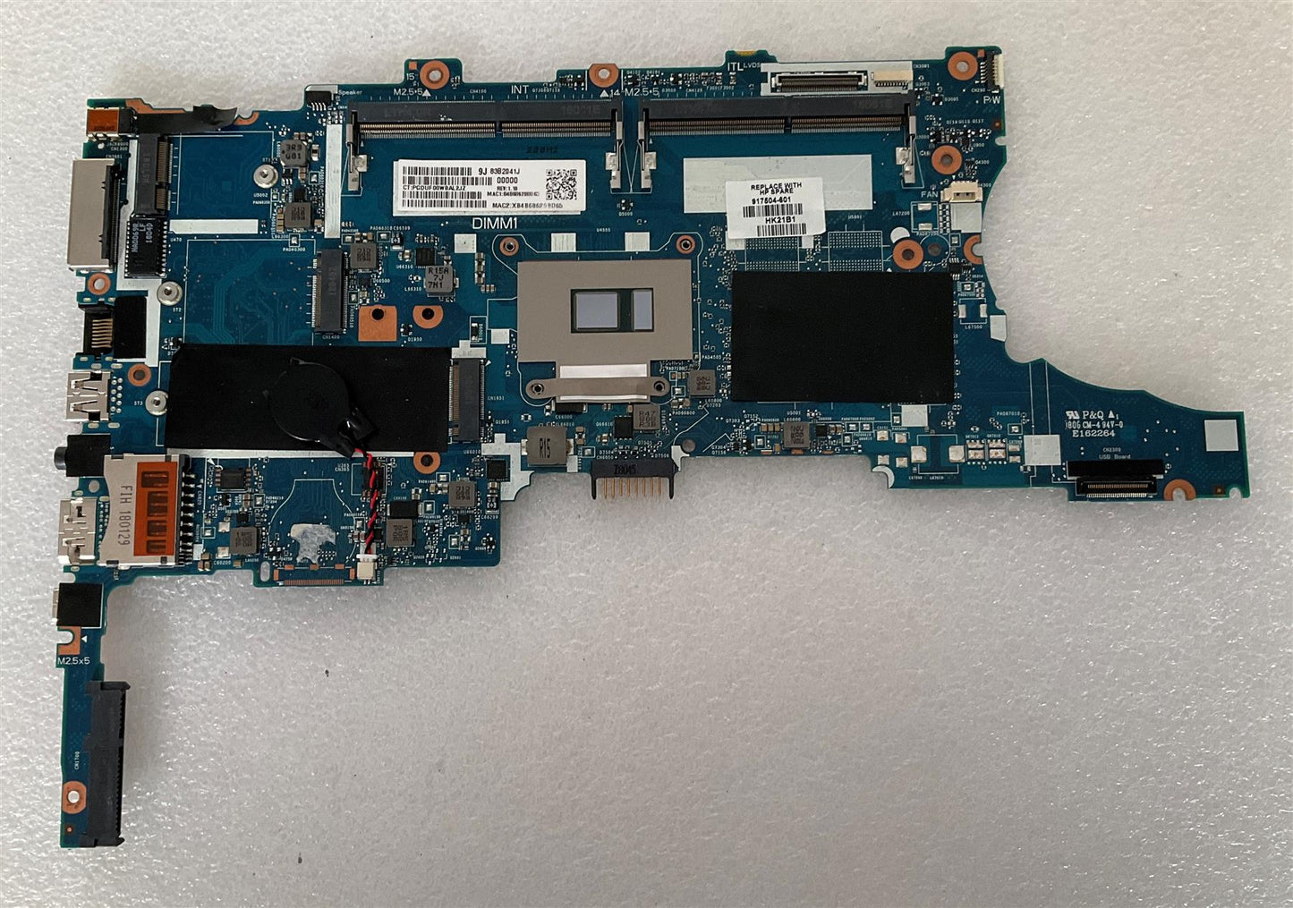 for HP EliteBook 840 850 G4 917504-601 Intel Core I7-7500U UMA Motherboard NEW