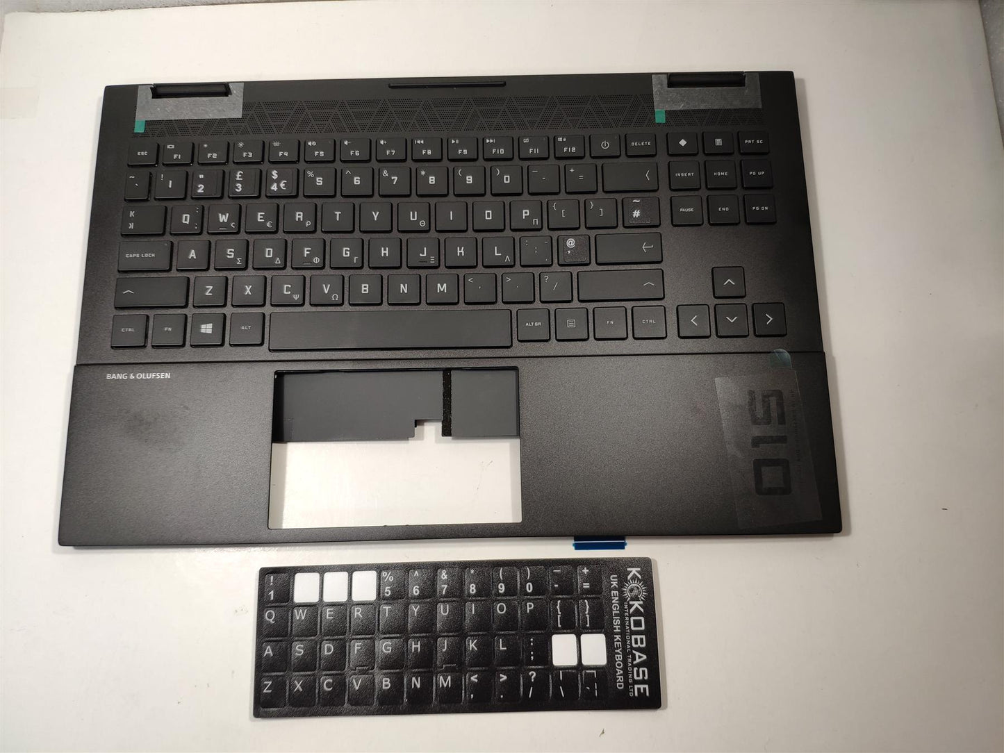 HP Omen 15-EK 15T-EK M09009-031 M00840 UK English Keyboard Palmrest ( sending M09007-031 M00838-031 ) With Sticker