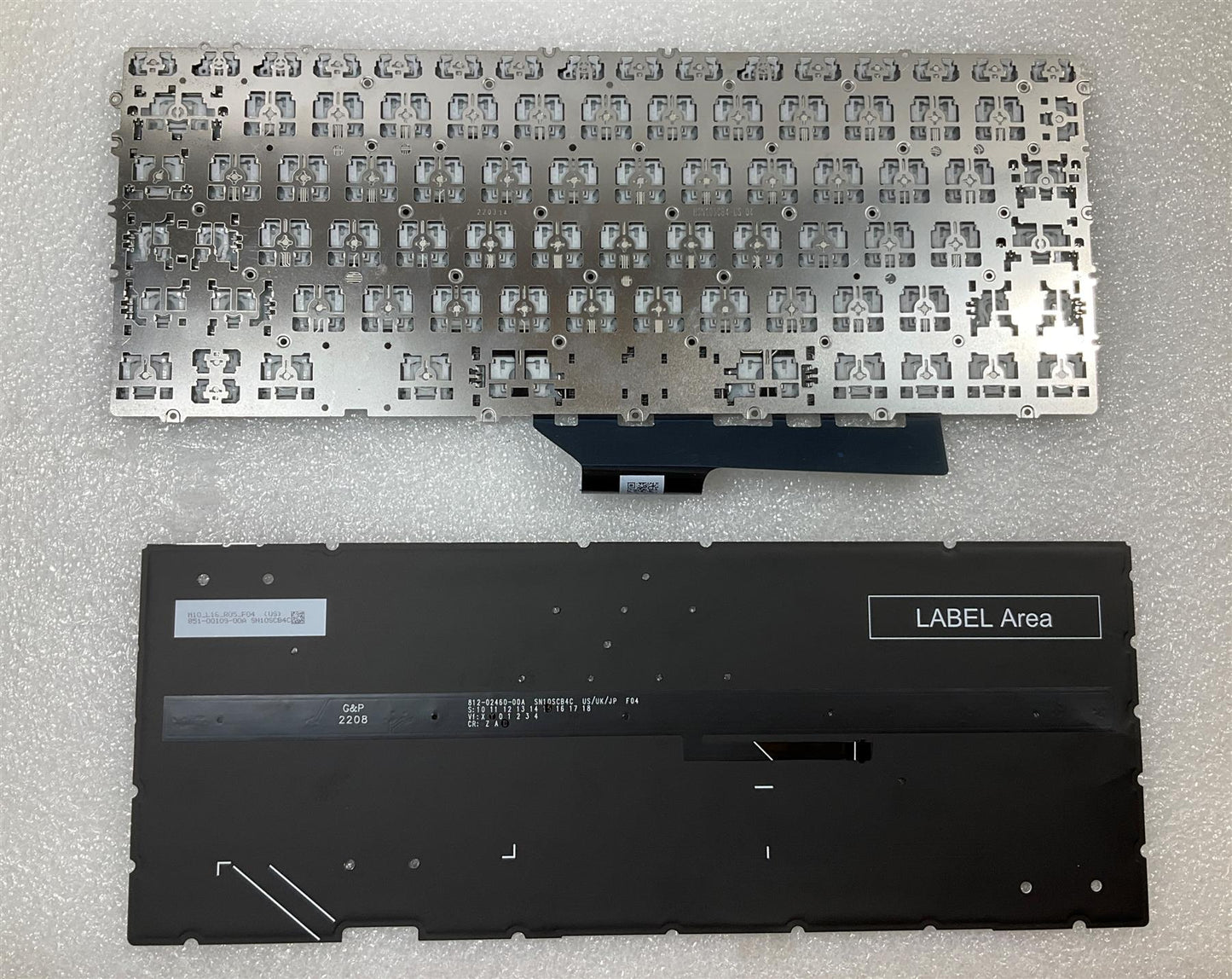 for HP Spectre X360 14-EF N12614-B31 N10739-B31 sending silver N12610-B31 N10735-B31 English Keyboard NEW