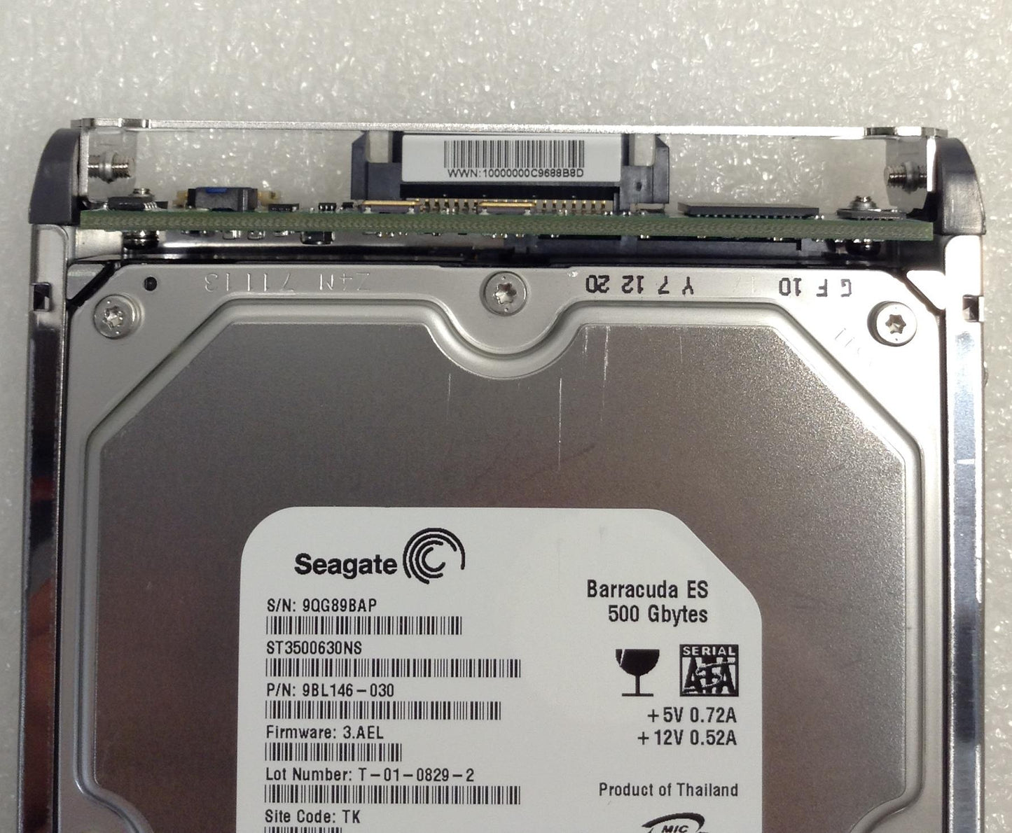 HDD ST3500630NS CA06600 E331 500GB 7200rpm - FUJITSU CA06600-E331 500GB 7.2K SATA FC HOT PLUG HARD DRIVE NEW