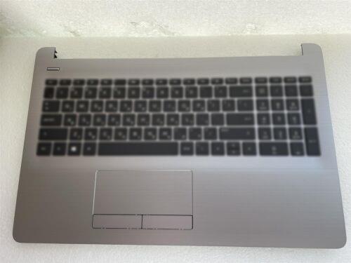 With Stickers, See Photos - HP 255 G6 250 G6 Silver 929904-031 English UK Keyboard Palmrest STICKER NEW