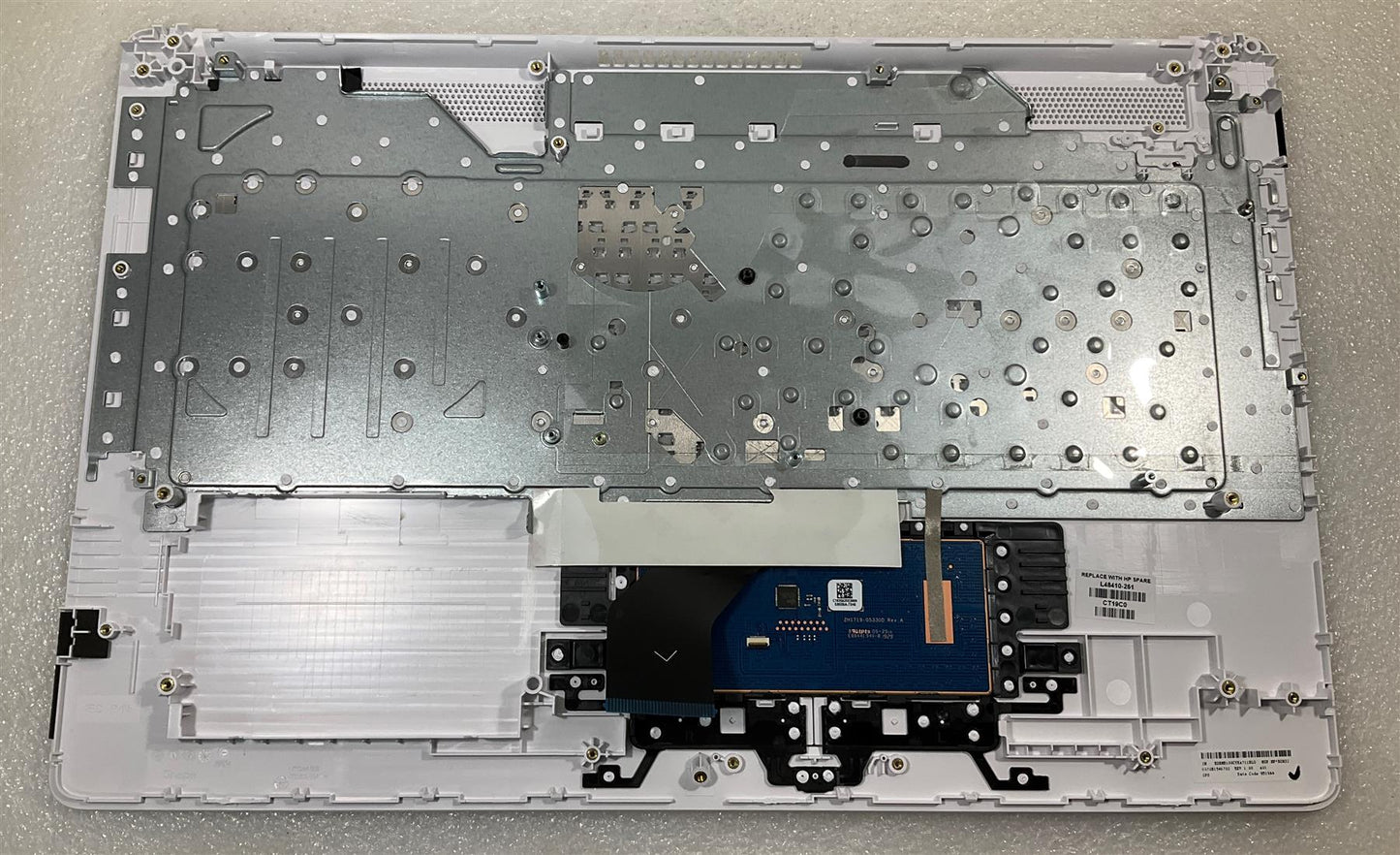 For HP 17Z-CA 17-CA 17-BY L48756-251 L48410-251 Russian Russ Palmrest Keyboard