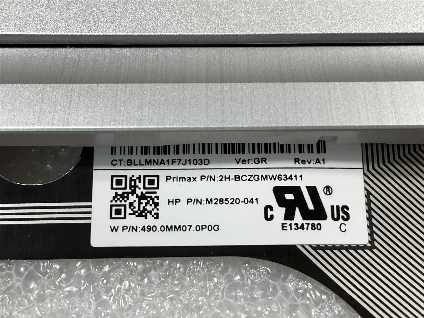 HP PAVILION 15-ER M48856-041 M45129-041 German Germany GR Keyboard Palmrest NEW