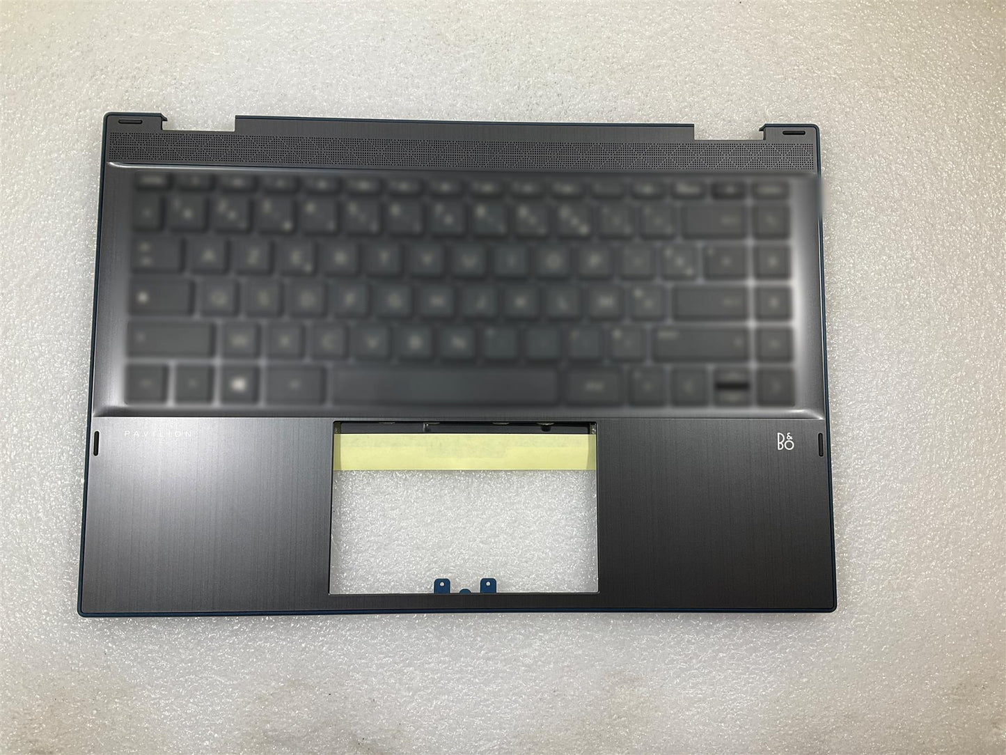 For HP Pavilion x360 14-DW M01300-031 UK English Sticker Keyboard Palmrest NEW