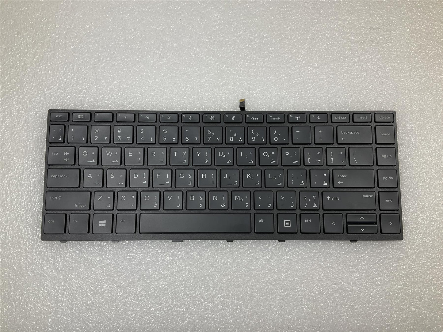 for HP ProBook x360 440 G1 L28406-171 US Arabic Layout Backlight Keyboard NEW