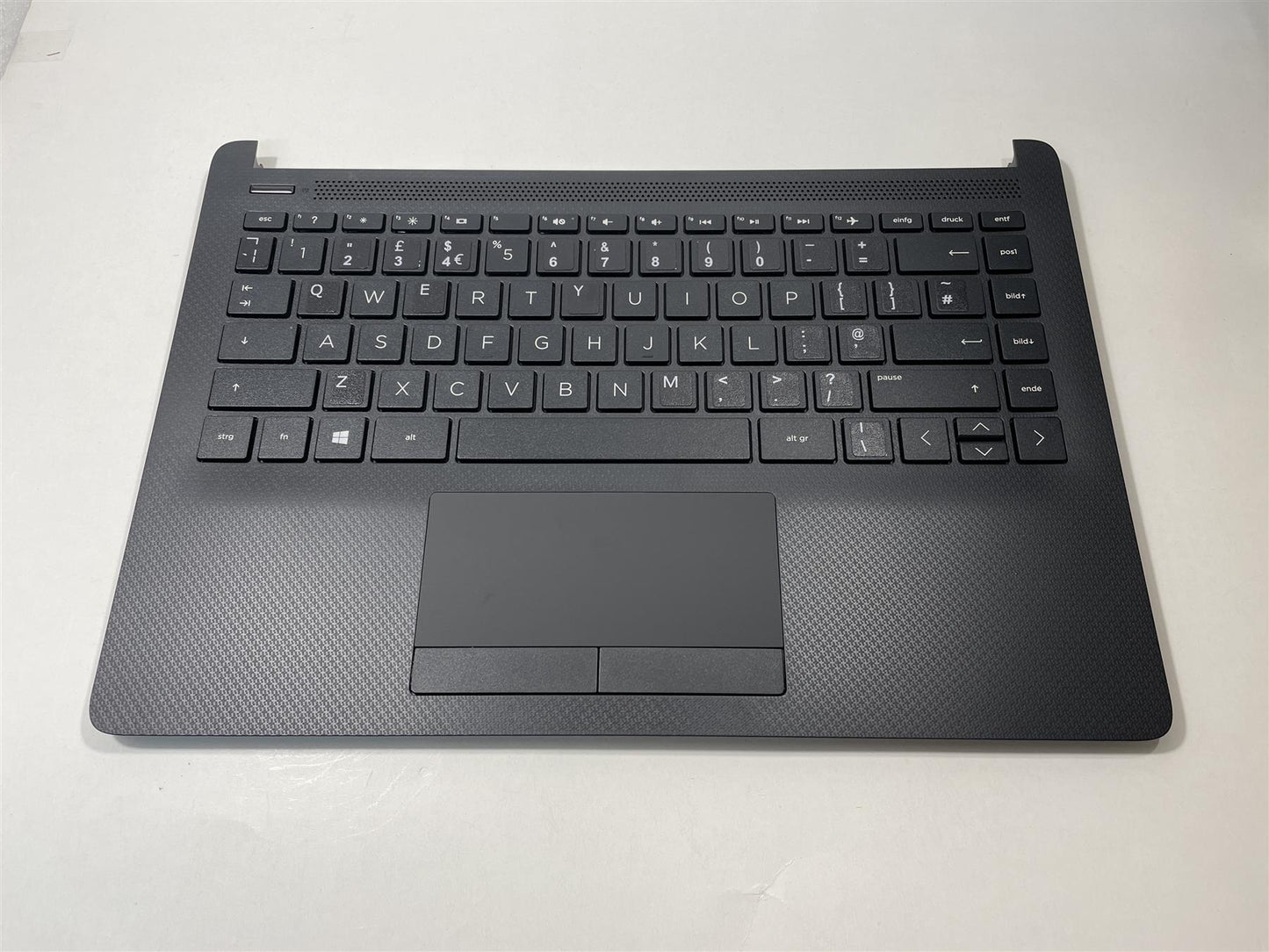 for HP 14-DK 14-CF M00411-031 L91187-031 UK English Keyboard Palmrest With Sticker