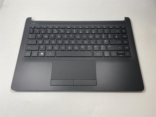 for HP 14-DK 14-CF M00411-031 L91187-031 UK English Keyboard Palmrest With Sticker