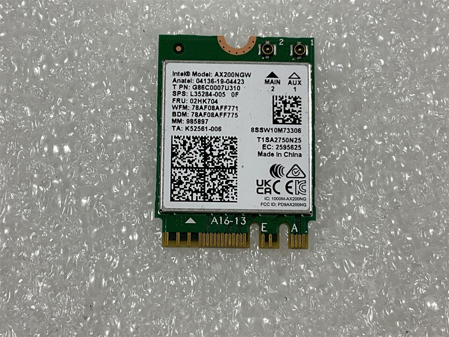 HP L35284-005 K52561-006 Intel Wi-Fi 6 AX200 K40098-001 Wi Fi Wireless Card NEW