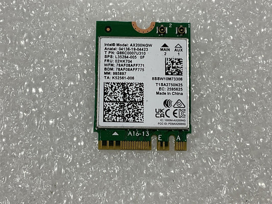 HP L35284-005 K52561-006 Intel Wi-Fi 6 AX200 K40098-001 Wi Fi Wireless Card NEW