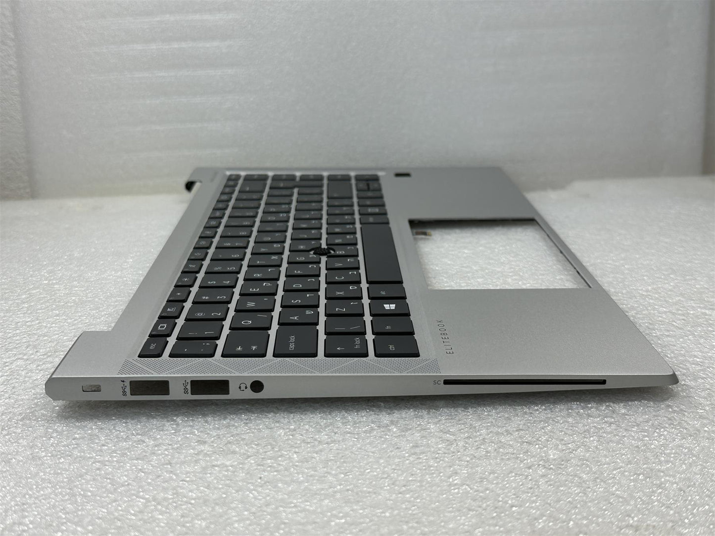 For HP EliteBook 840 G8 M36311-BB1 Hebrew Israel Palmrest Keyboard Top Cover NEW