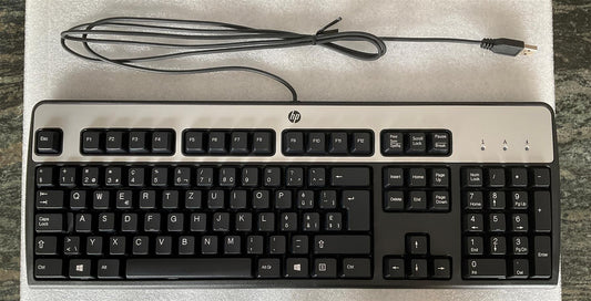 for HP 701429-111 434821-117 USB Wired Keyboard KU-0316 Switzerland Swiss NEW