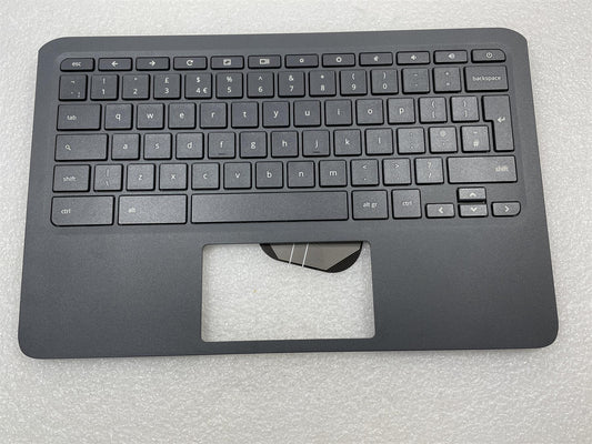 For HP Chromebook 11A G6 L52192-031 UK English Palmrest Keyboard Top Cover NEW