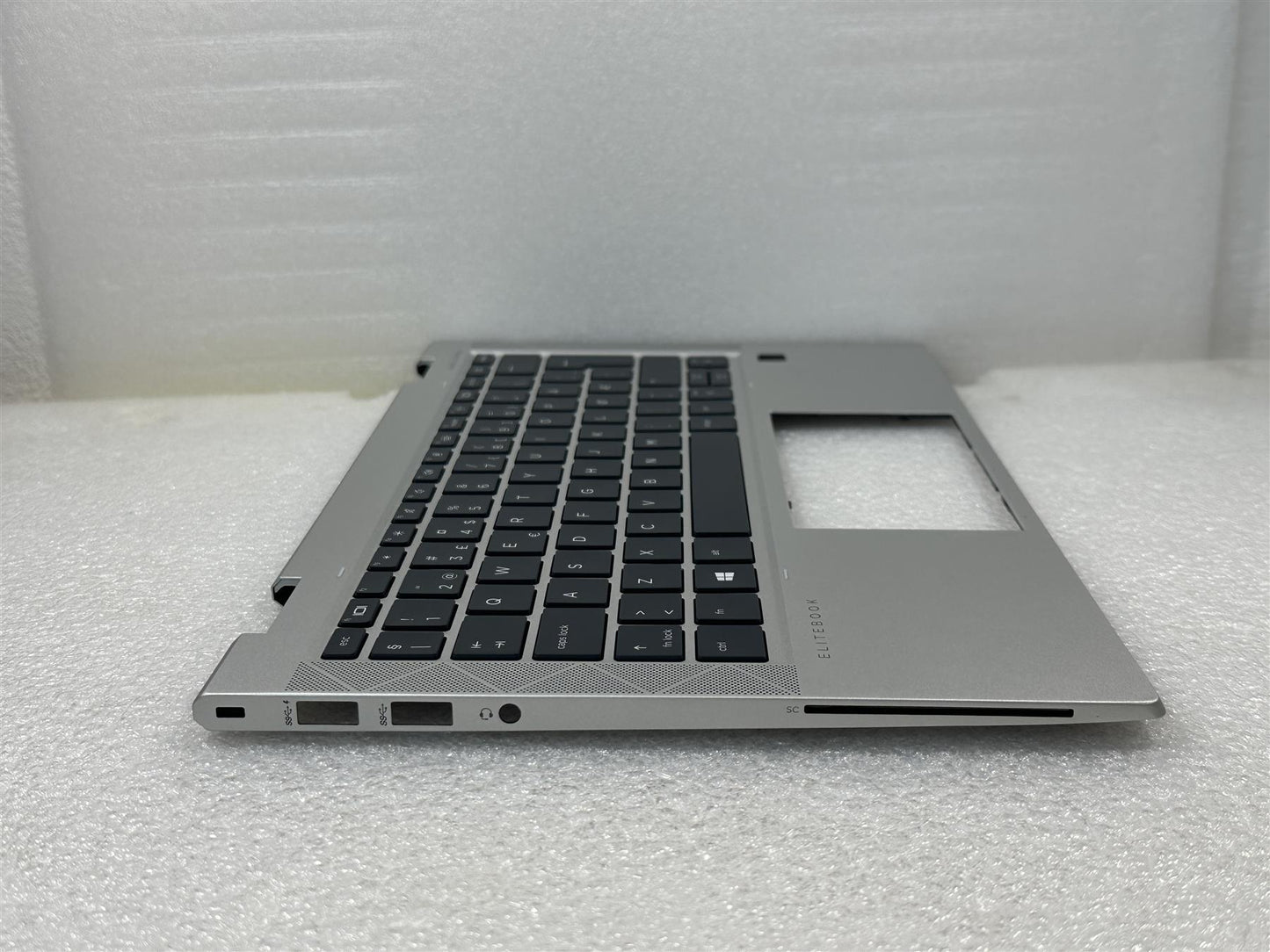 For HP EliteBook x360 830 G7 M03901-091 Norwegian Palmrest Keyboard Top Cover