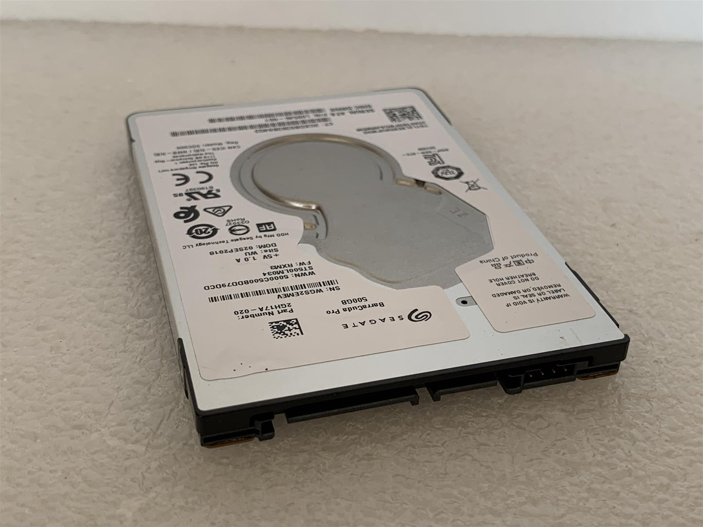 HP L08546-001 Seagate Barracuda Pro ST500LM034 500GB Hard Disk Drive SATA 2.5