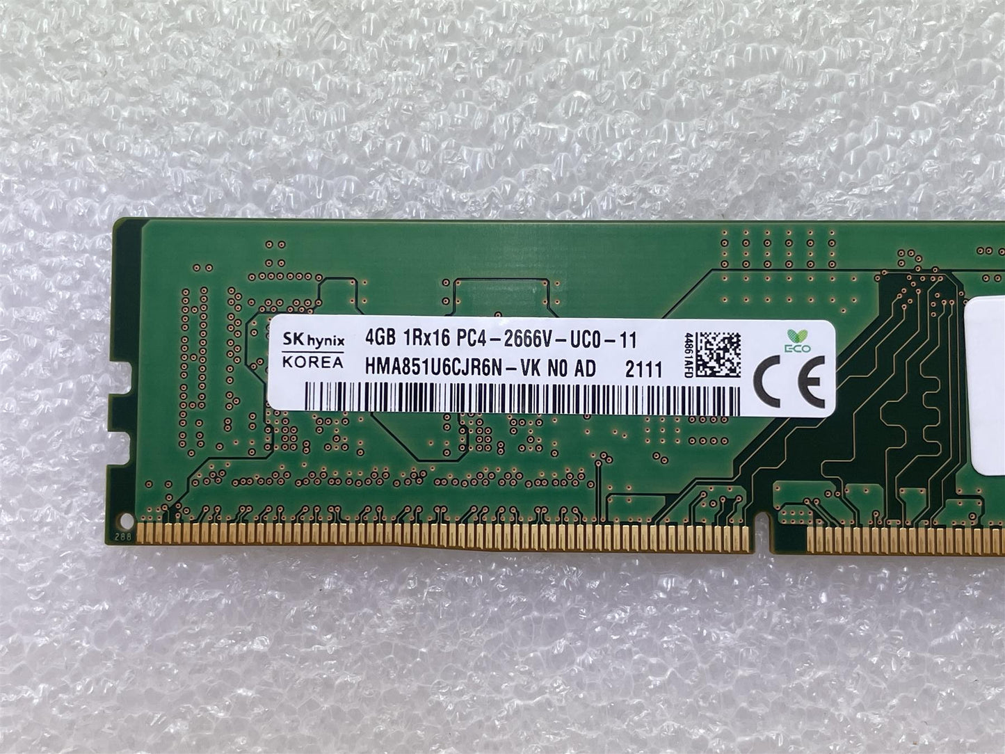 For Hp L16401-001 Sk Hynix 4GB HMA851U6CJR6N-VK 2666V DDR4 PC4 Ram Memory NEW