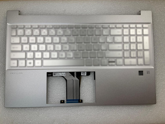 HP Pavilion 15-EH 15-EG M14604-031 M08922 Palmrest Keyboard UK English Stickers