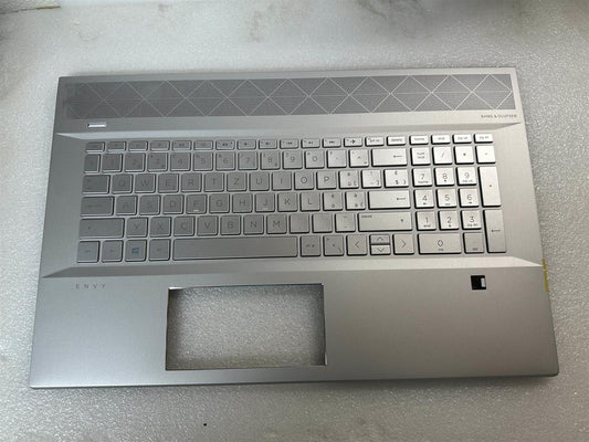 For HP Envy 17-CE L54513-BG1 Switzerland Swiss Palmrest Keyboard Top Cover NEW