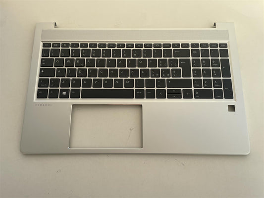 For HP Probook 450 455 650 655 G8 G9 M49546-061 Palmrest Keyboard Italy Italian NEW