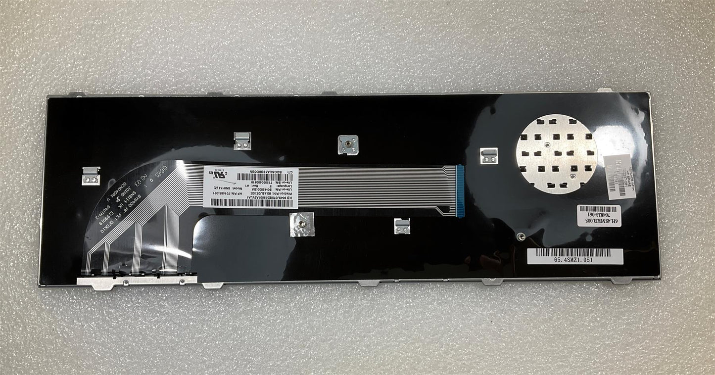 New Genuine HP 4545s 702237-061 Keyboard Silver colour Windows 8 Italian layout