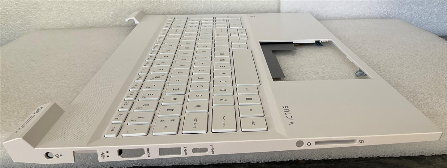 For HP VICTUS 16-D 16-E M76861-B31 M75756-B31 US int. English International also named dutch Keyboard Palmrest