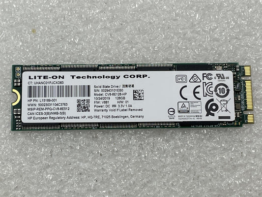 For HP 844402-001 Lite ON Solid State Drive SSD 128GB M.2 SATA CV8-8E128-HP NEW