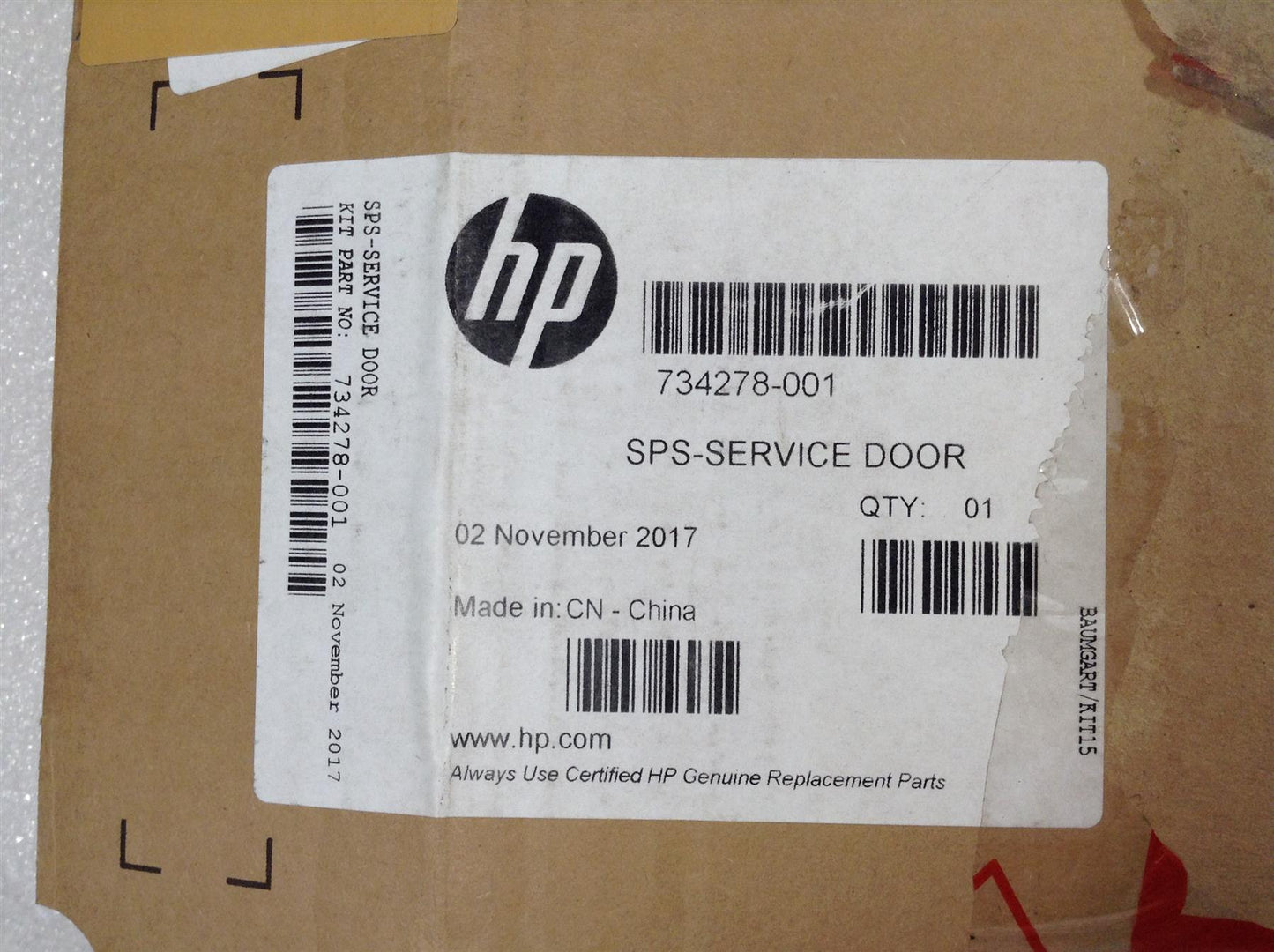 For Hp Zbook 15 734278-001 Lower Base Cover Bottom Case Chassis Genuine Original NEW