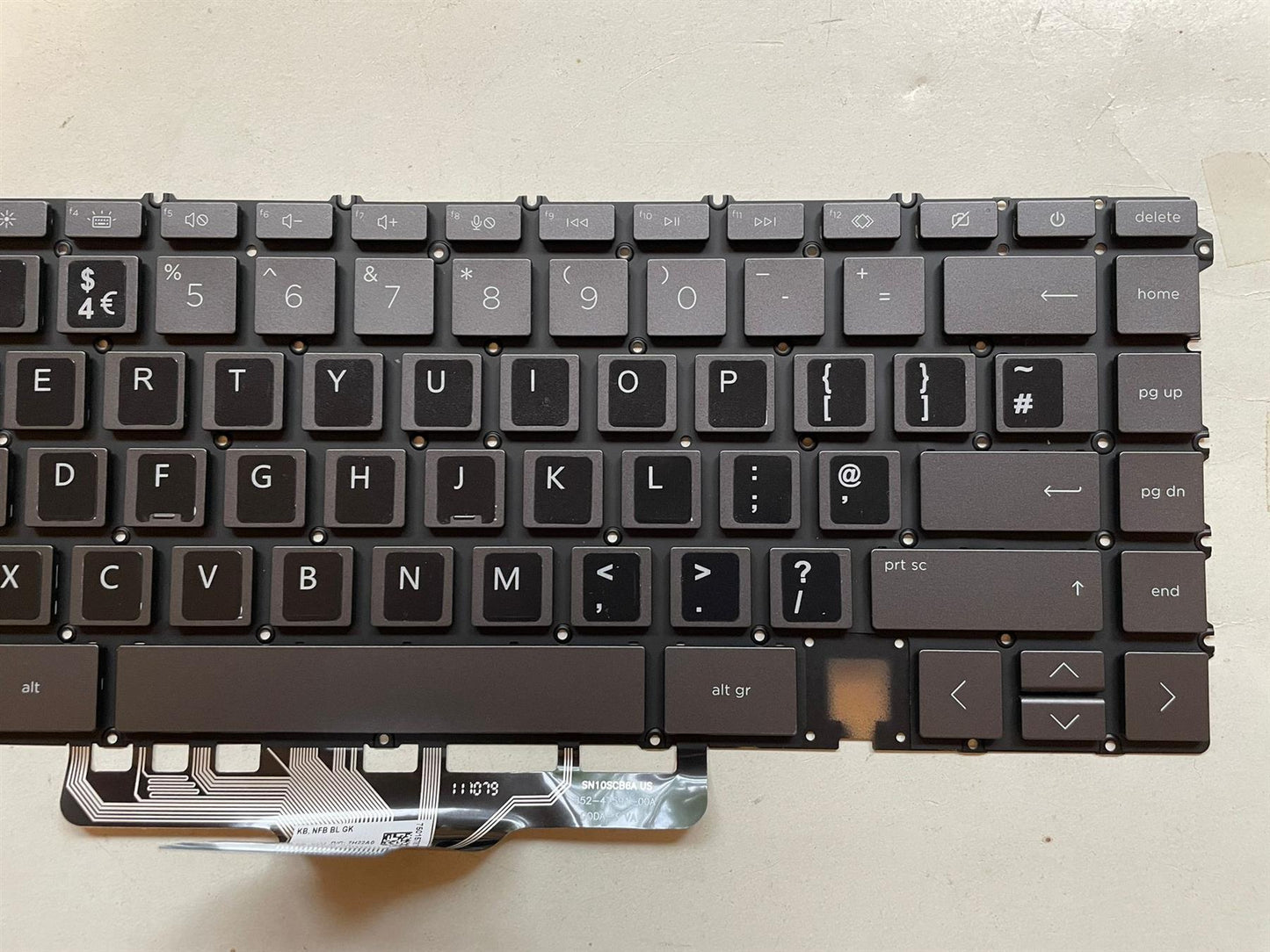 For HP SPECTRE X360 16 16-F 16T-F M85604-031 UK English Sticker Keyboard