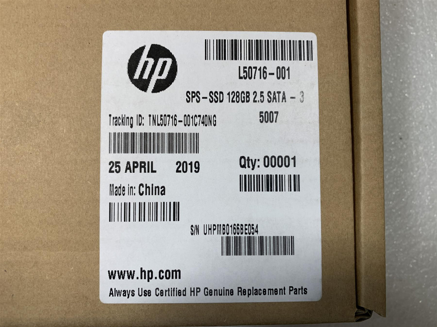 A111 652181-002 - HP L50716-001 Samsung Solid State Drive 128 GB SSD PM871B Genuine Original NEW