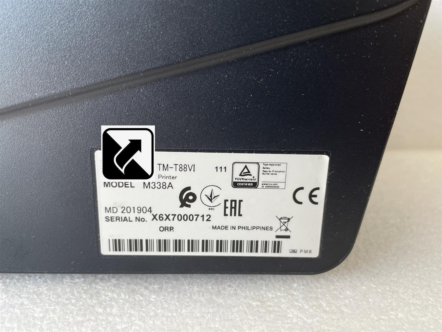 HP 942623-001 Epson M338A TM-T88VI Thermal POS Receipt Printer GENUINE NEW