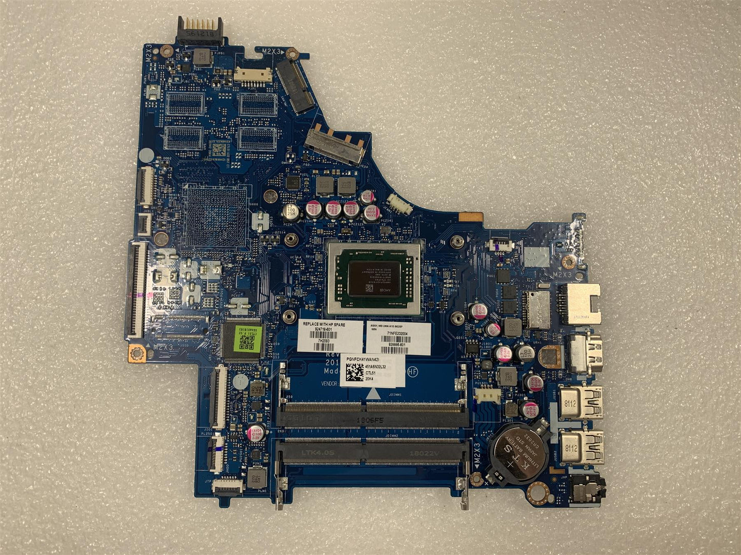 HP 15 15-BW Laptop Notebook 924718-601 928886-601 001 AMD A10-9620P UMA Motherboard NEW - 928886-001 924718-001 15-bw064ng