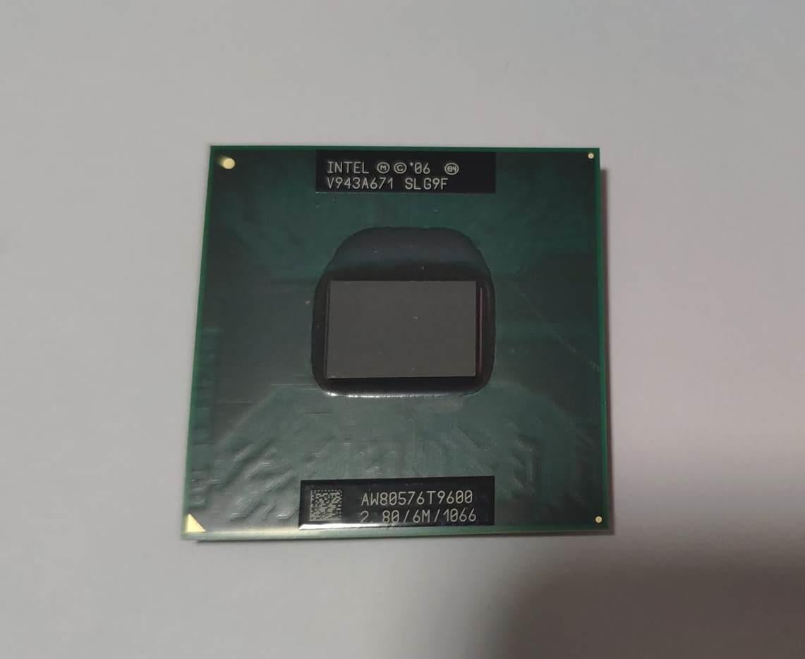 For Intel T9600 SLG9F 2.80 GHZ 6M Cache 1066 AW80576 CPU Processor