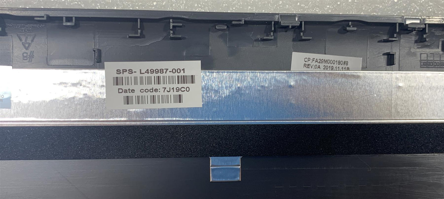 HP 255 G7 Notebook PC L49987-001 Dark Ash Silver Back Cover NEW