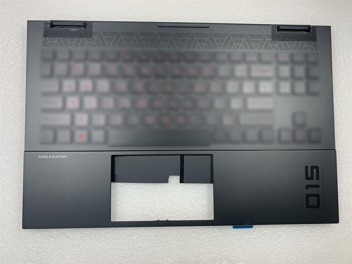 for HP Omen 15-EK M09007-031 M00838-031 UK English Keyboard Palmrest With Sticker