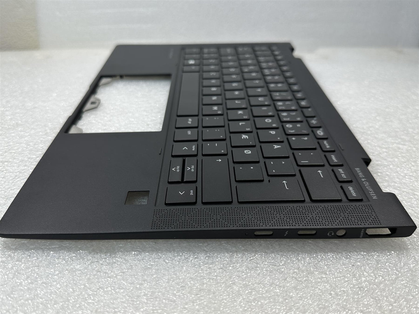 For HP Elite Dragonfly Max M45177-081 Danish Danca Palmrest Keyboard Top Cover