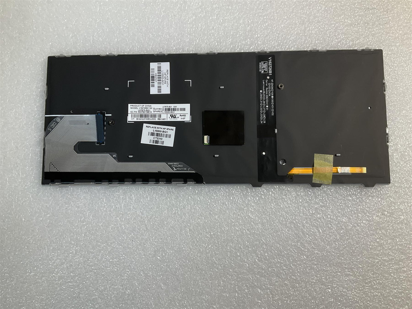 HP Elitebook 730 735 830 835 G5 G6  L15500-BG1 Switzerland Backlight Keyboard