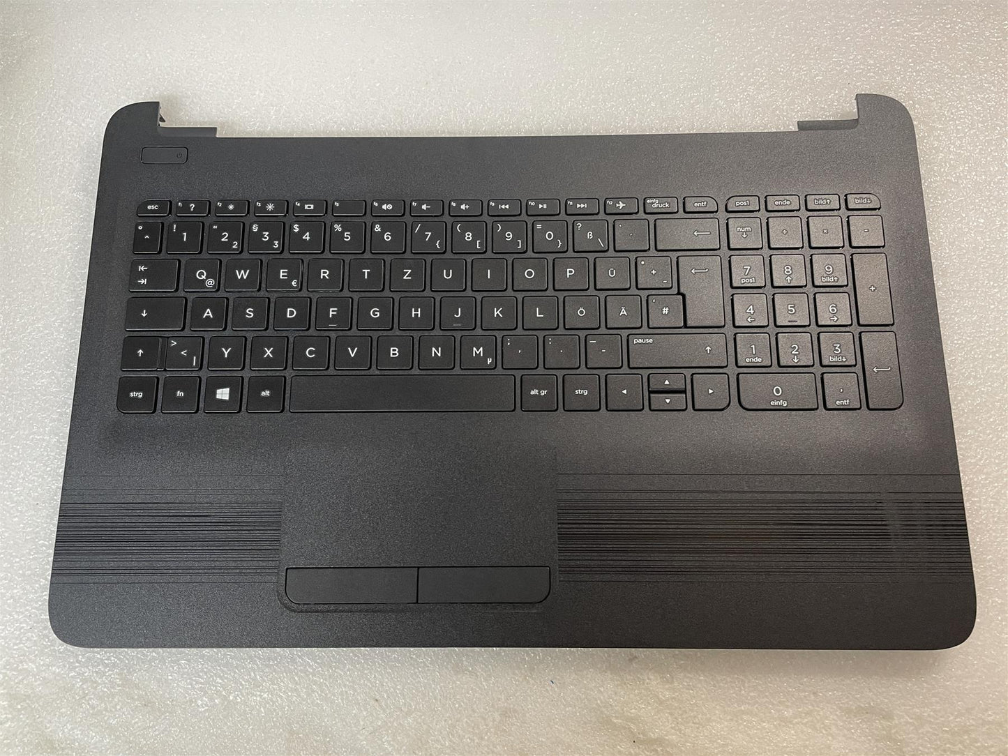 For HP 255 250 G5 15-BA 15-BF 15-BG 855027-041 German GR Palmrest Keyboard NEW