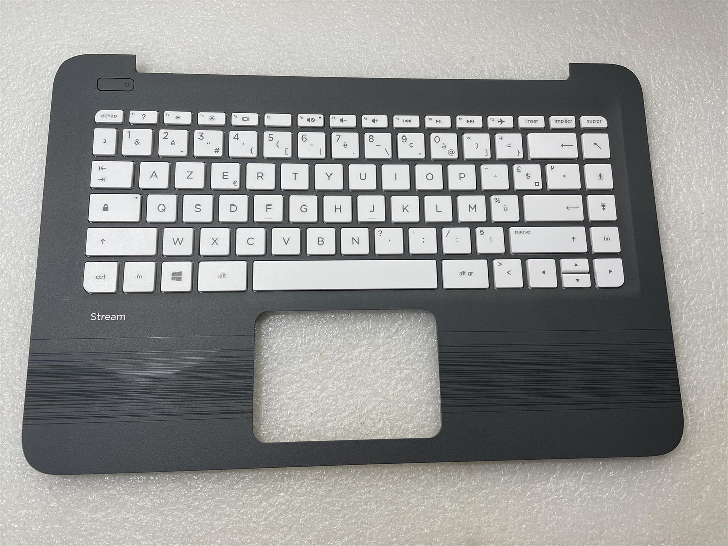 For HP Stream 14-AX 14-CB 933583-051 French FR Palmrest Keyboard Top Cover NEW