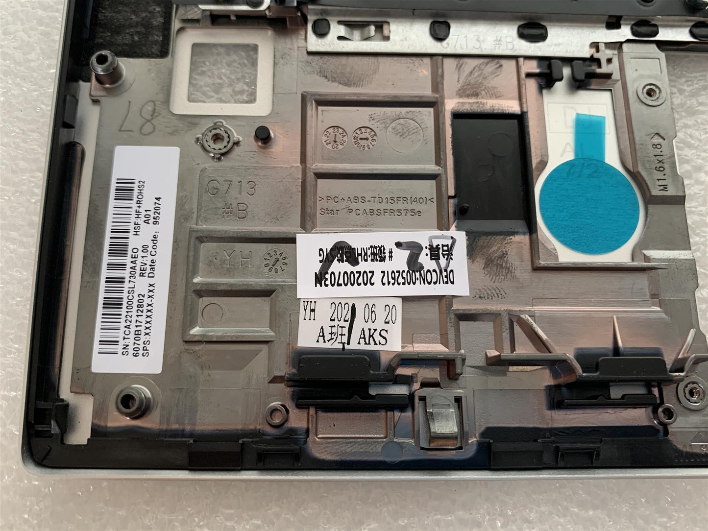HP EliteBook 830 G7 M08701-A41 Belgian Keyboard Layout Belgium Palmrest NEW - We send M08700-A41