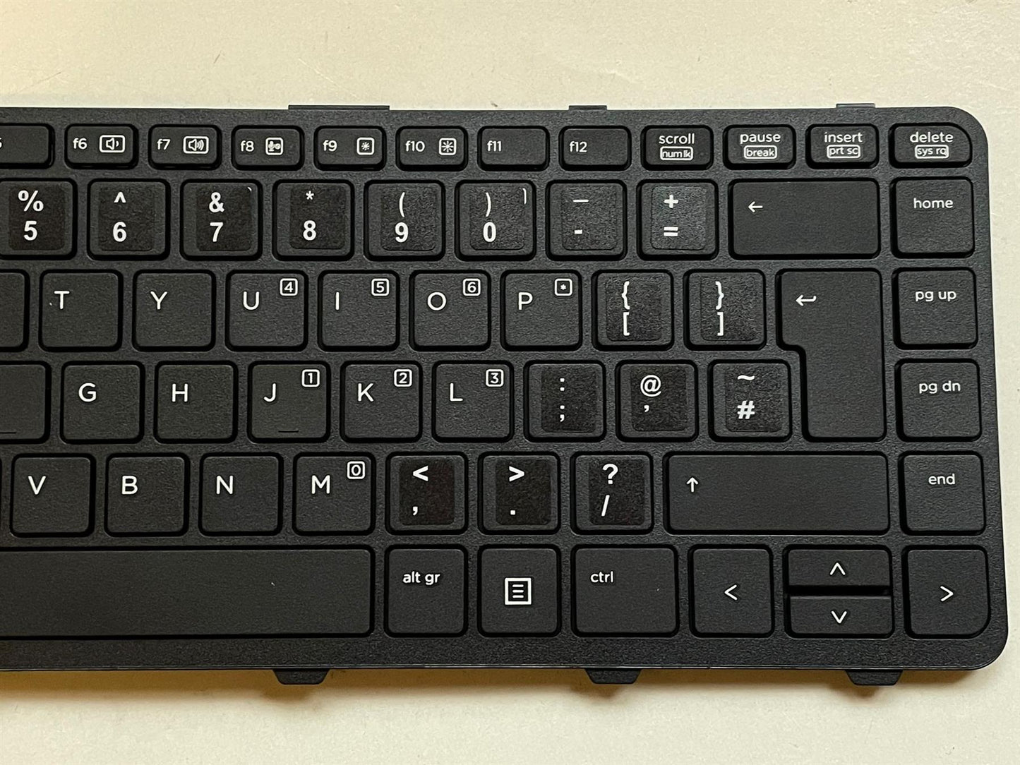 HP ProBook 640 645 G1 738687-031 English UK Keyboard Genuine STICKER NEW