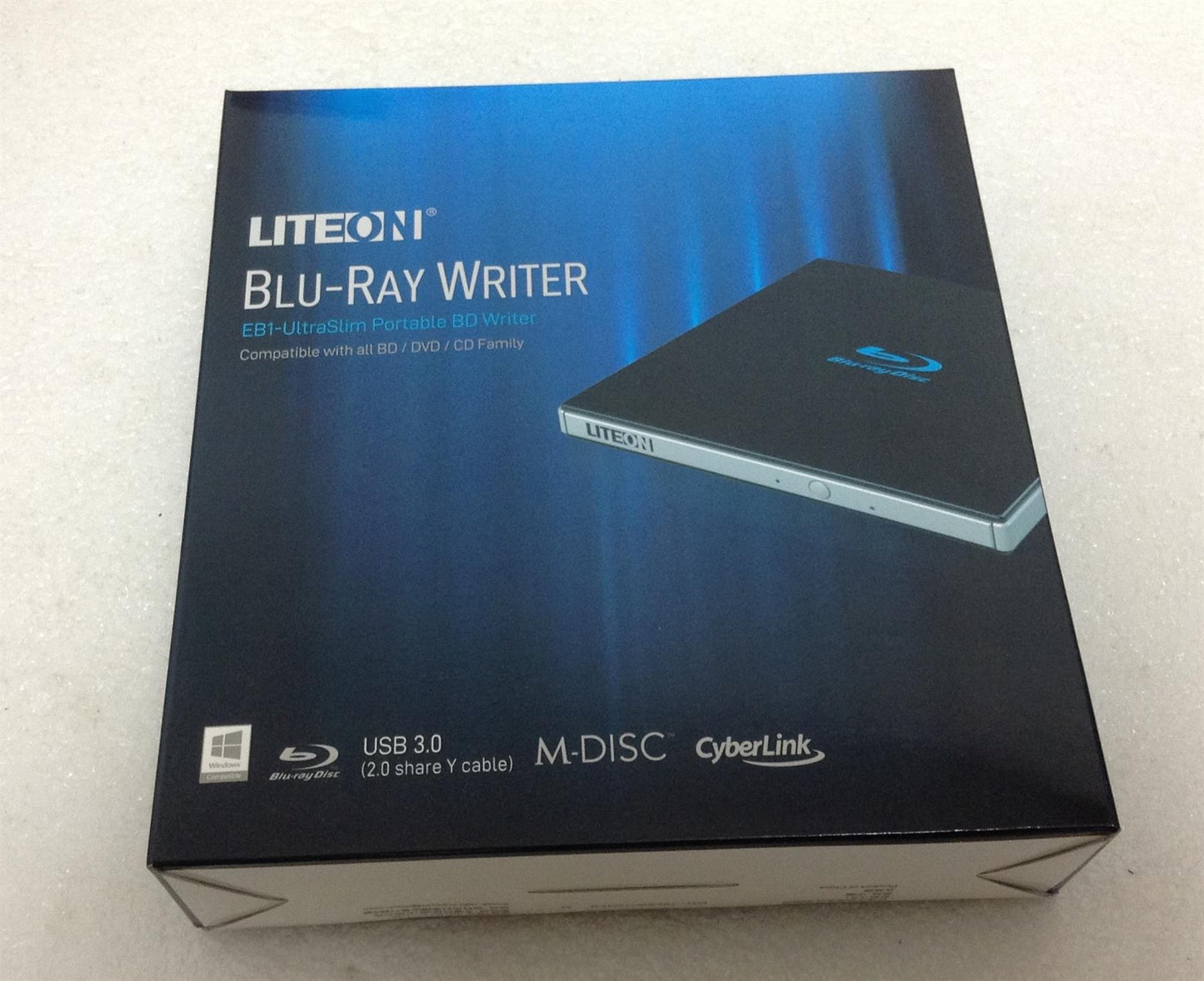 for Liteon Blu-Ray Drive External EB1 Ultraslim Portable BD Writer Reader Recorder