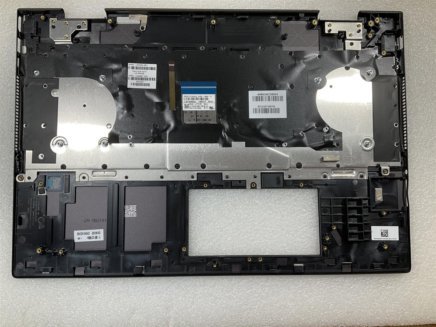 HP Envy X360 15-DS L54923-051 L53987-051 French France FR Keyboard Palmrest NEW