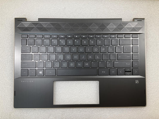 HP Pavilion 14-CD 14-DD L22402-B31 L18948-B31 US International Keyboard Palmrest