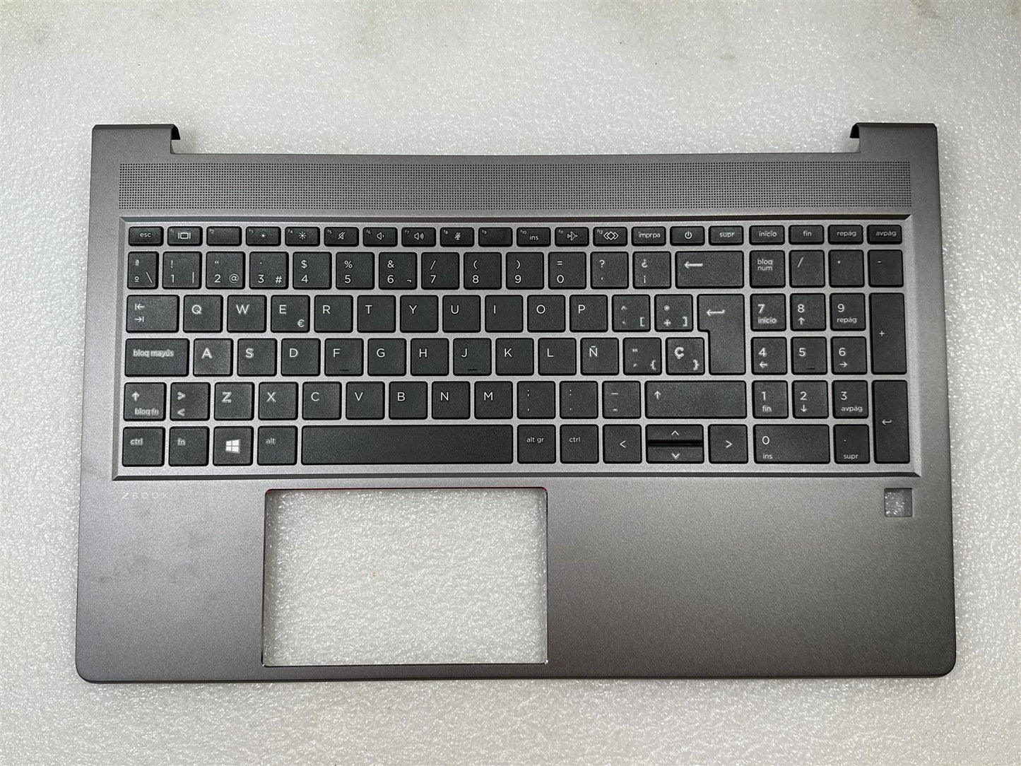 For HP ZBook Power G7 G8 M26113-071 Spanish Español Palmrest Keyboard Top Cover