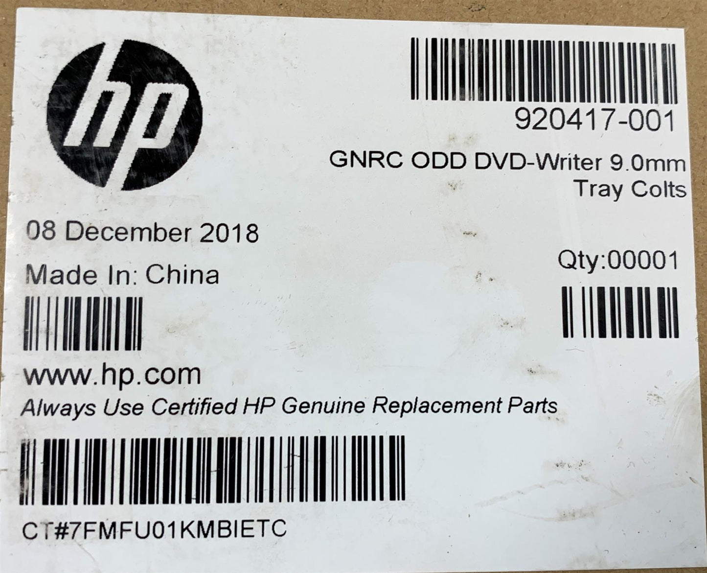 HP 240 245 G6 920417-001 801352-6C1 GUE1N DVD Drive SATA Writer RW SU-208 NEW