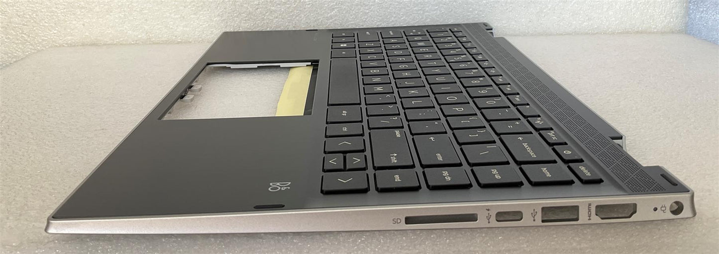 HP Pavilion X360 14-CD 14-DW M01292-B31 US int. English International also named dutch Keyboard Palmrest NEW