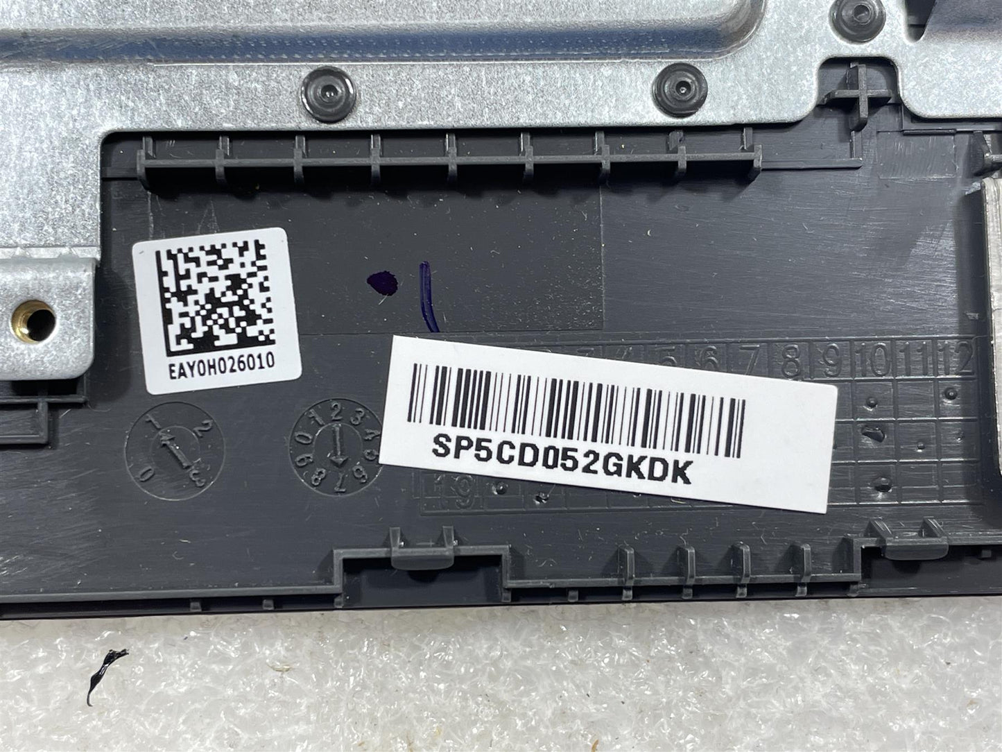 For HP Stream 11 Pro G5 L44342-031 UK English Palmrest Keyboard Top Cover NEW