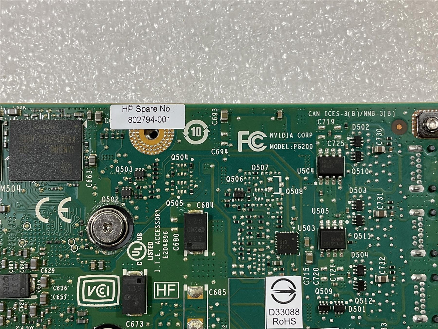 for HP 815650-001 802794-001 NVIDIA Quadro K1200 PCIe 4GB GPU Graphics Card NEW