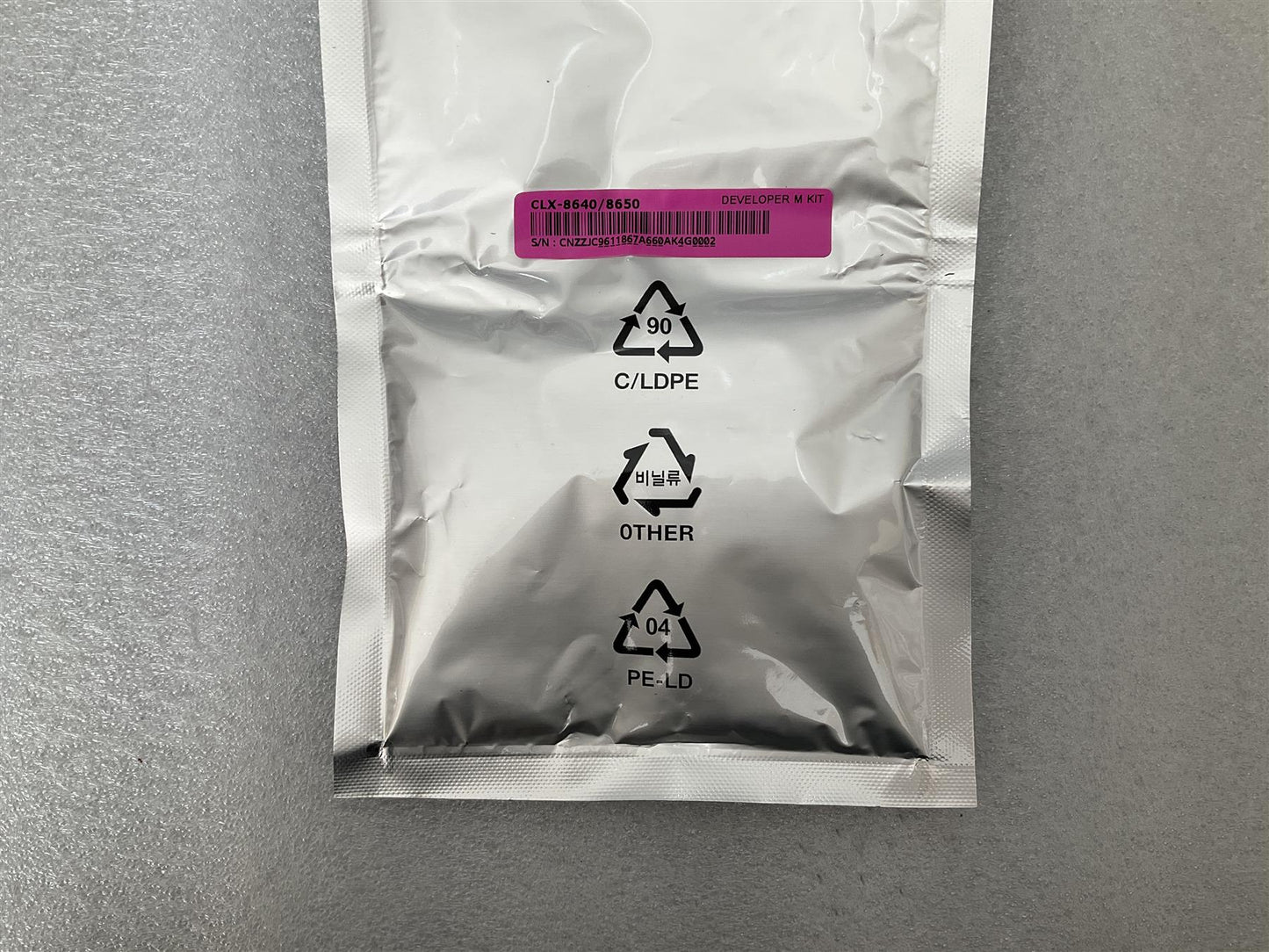 Samsung JC96-08365A SUB - Developer M Kit For CLX-8640 CLX-8650 Genuine NEW