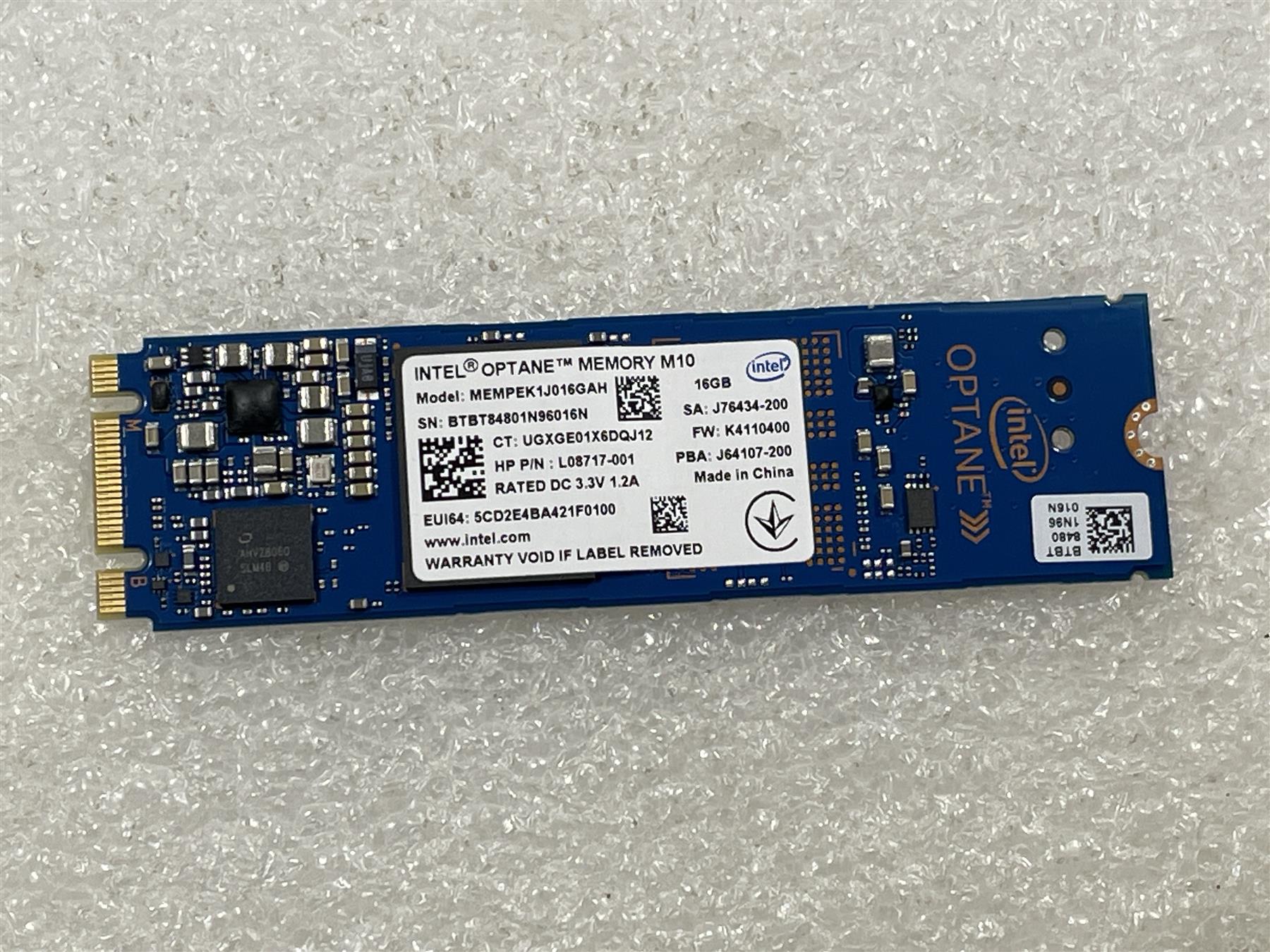 Intel on sale optane m10