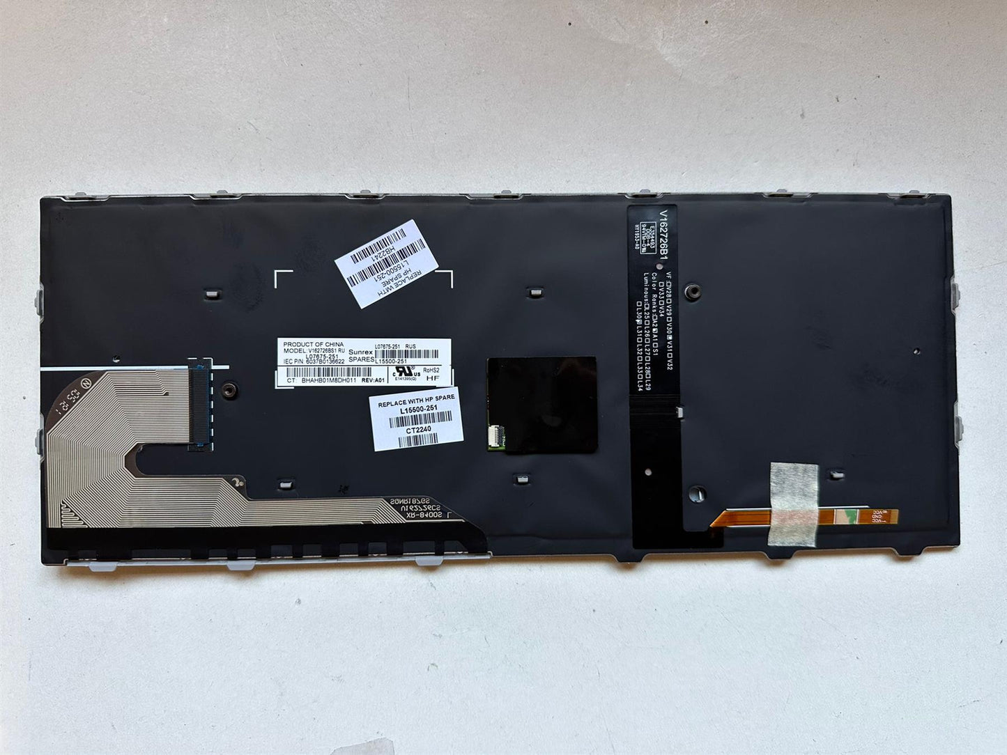 For HP Elitebook For HP Elitebook 830 G5 G6 836 G5 730 735 G5 G6 L15500-251 Russian Russia русский Keyboard BL PVCY NEW